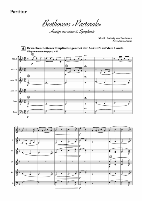 Beethovens »Pastorale« – Auszüge aus seiner 6. Symphonie – Bild 2